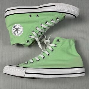 Converse Chuck Taylor All Star Womens Size 10 Lime Green Casual Sneakers 164396F